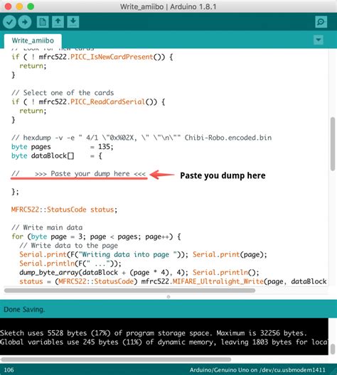 write amiibo to nfc tag arduino|amiibo clone.